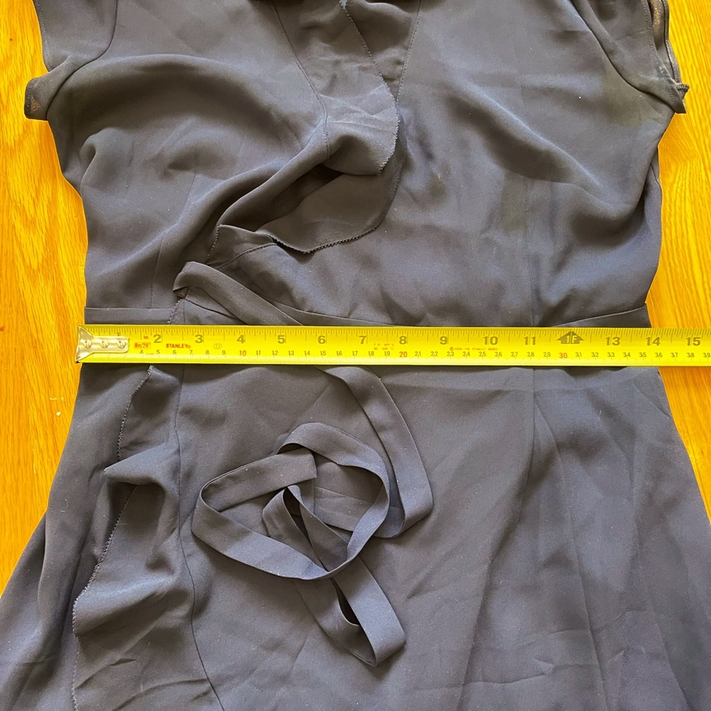 Aritzia Sunday Best Navy Ruffle Dress sz0 - Picture 5 of 7
